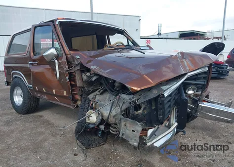 1980 Ford Bronco z USA, uszkodzony, nr VIN U15GLHA22221